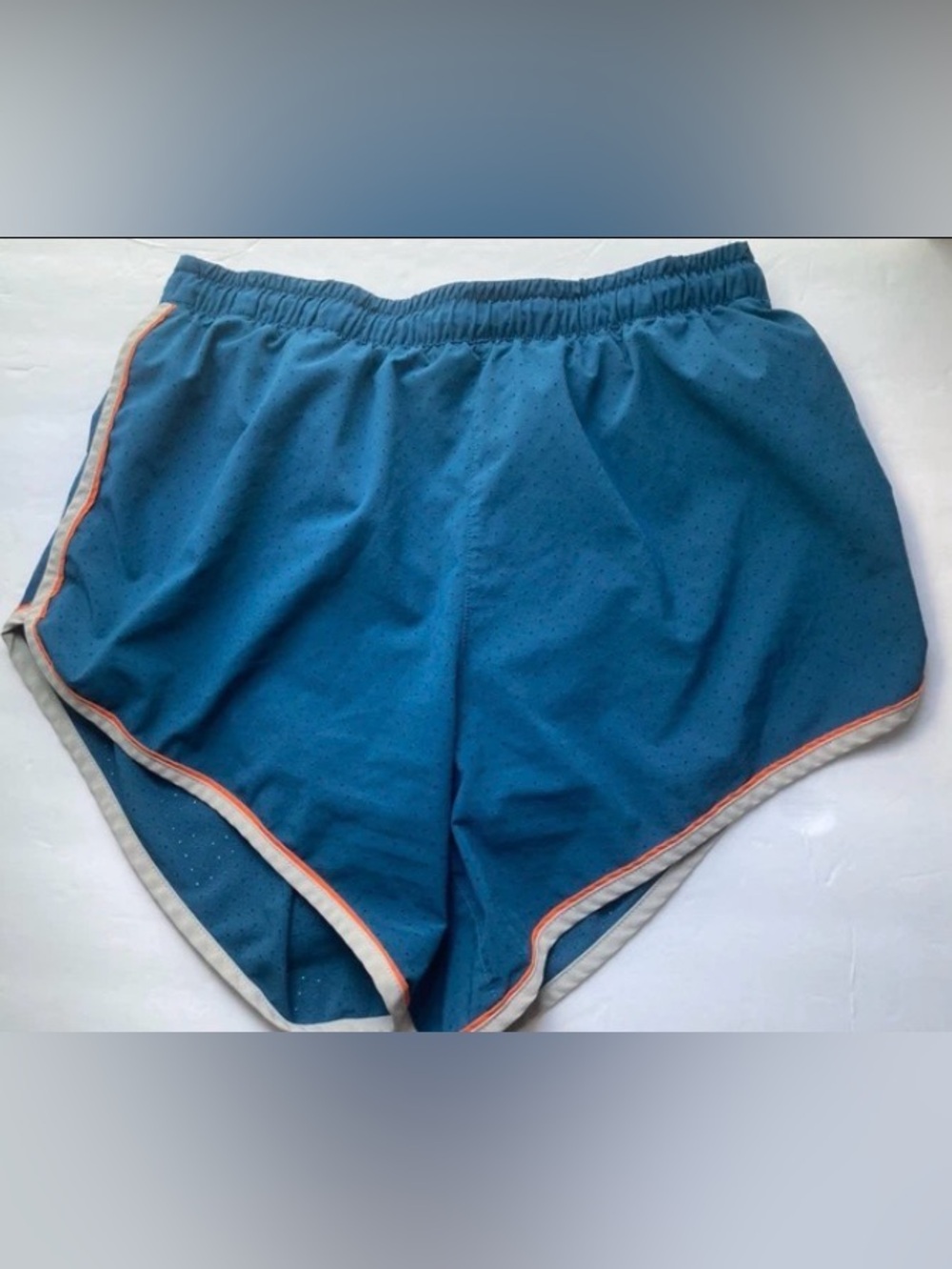 Run Rabbit Performance Running Shorts Blue Retro Athletic Women's Size Large